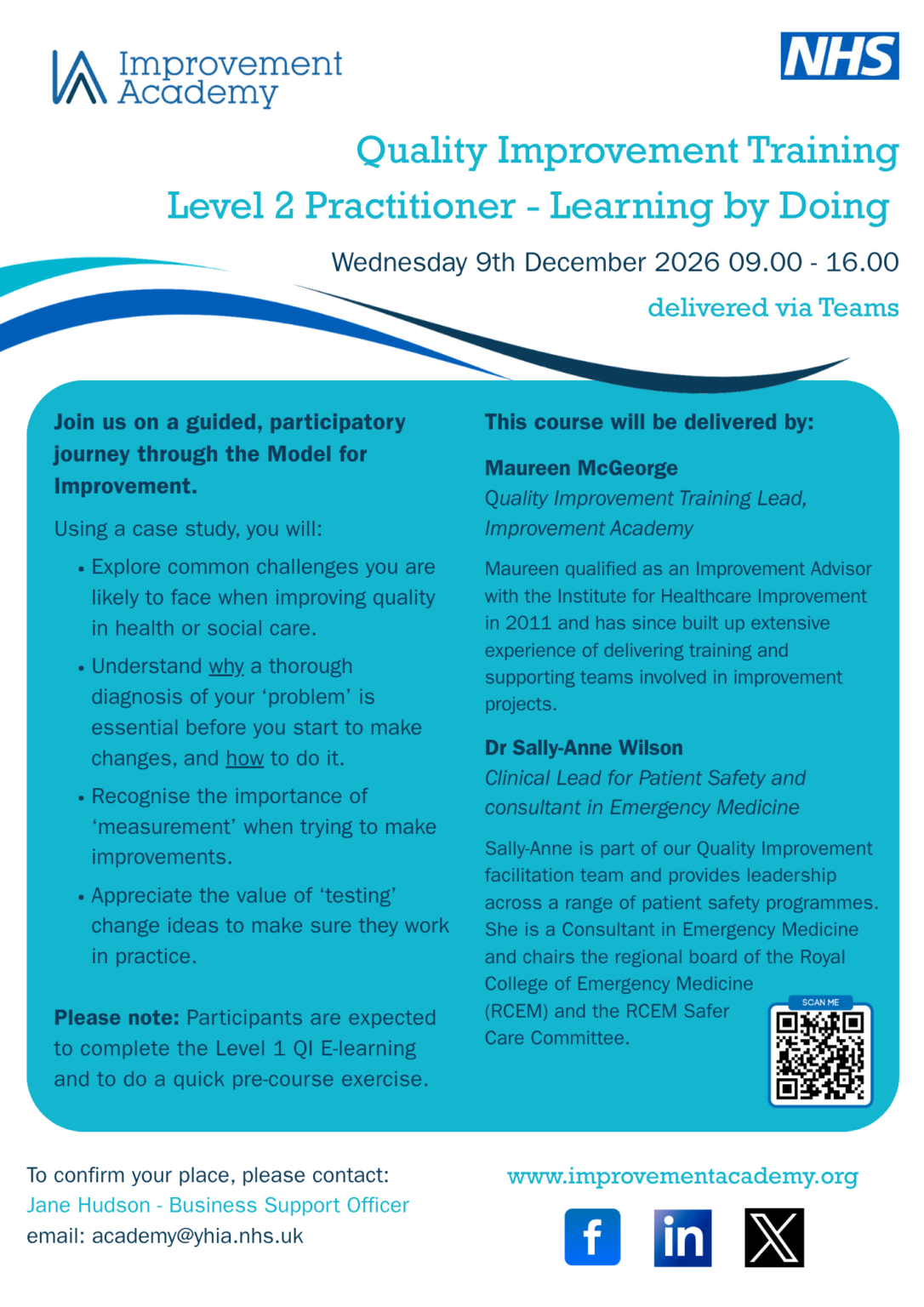 Abc Framework Model Quality Improvement Training: Level 2 Practitioner – Learning by Doing ...